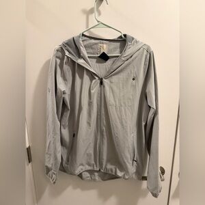 Vuori Gray Hooded Jacket